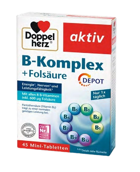 B Complex + Ácido Fólico