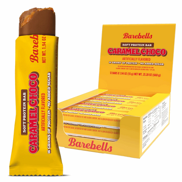 Barebells Soft Barra Proteica Caramel Choco - Caixa 12 Barras 55g