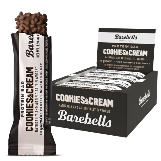 Barebells Barra Proteica Cookies & Cream - Caixa 12 Barras 55g