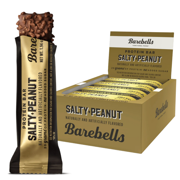 Barebells Barra Proteica Salted Peanut Caixa 12 Barras 55g