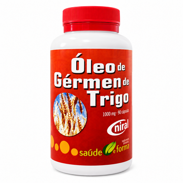 Niral Óleo de Gérmen de Trigo Cápsulas Vitamina E – 90 Cápsulas