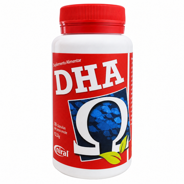 DHA Ómega 3 Suplemento 30 Cápsulas Niral