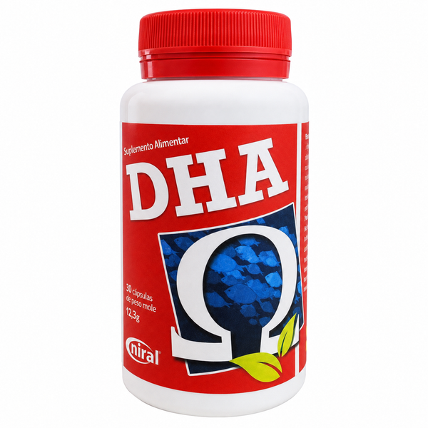 DHA Ómega 3 Suplemento 30 Cápsulas Niral