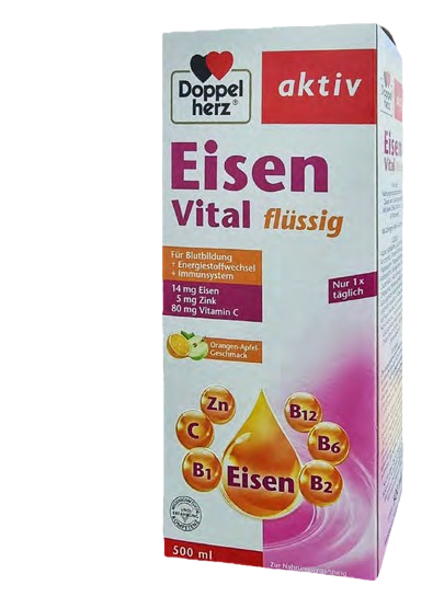 Ferro Vital | Suplemento de Ferro com Vitamina C