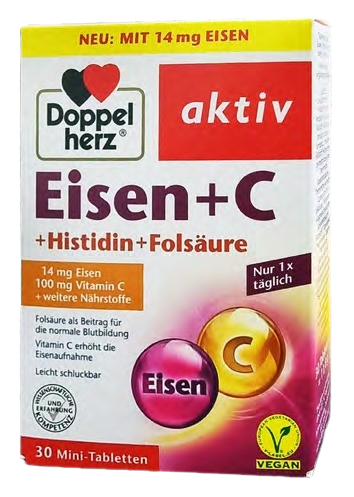 Iron + Histidine + Folic Acid