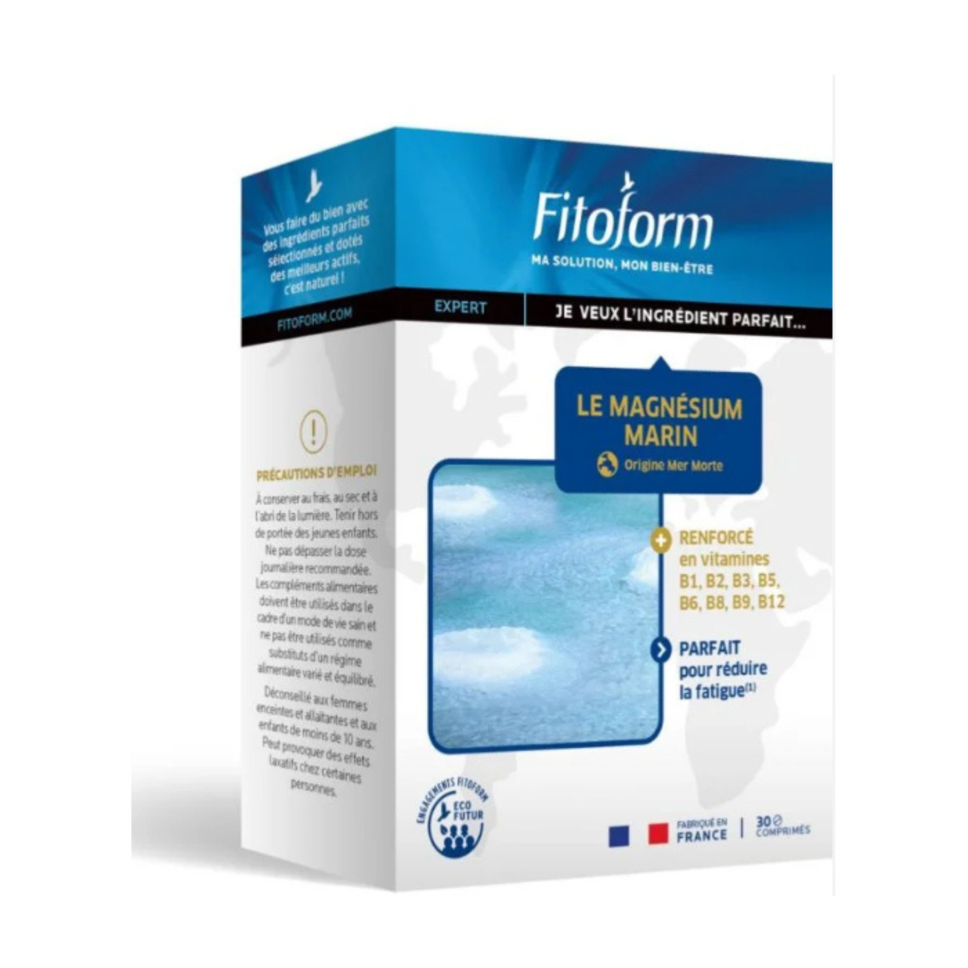 magnésio marinho fitform 30 comprimidos