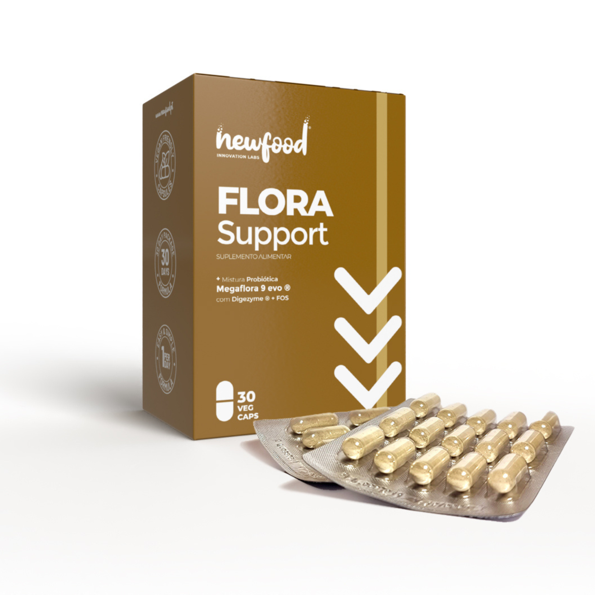 probiótico flora intestinal cápsulas