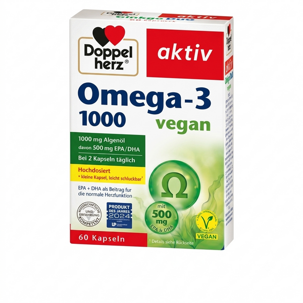 Omega 3 1000 Vegan - Omega-3 Based on Microalgae