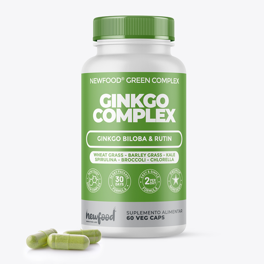 Complexo de Ginkgo 60 Cápsulas Newfood