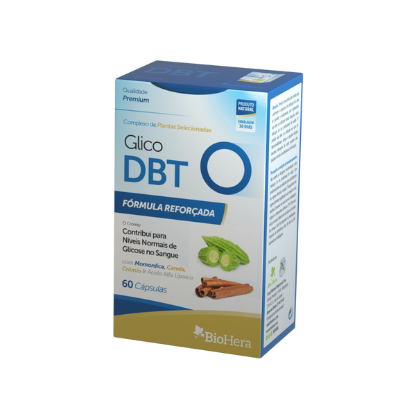 GlicoDBT 60 Cápsulas com Vitaminas do Complexo B