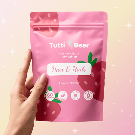 Gomas para o Cabelo e Unhas Tutti Bear 