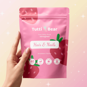 Gomas para o Cabelo e Unhas Tutti Bear 