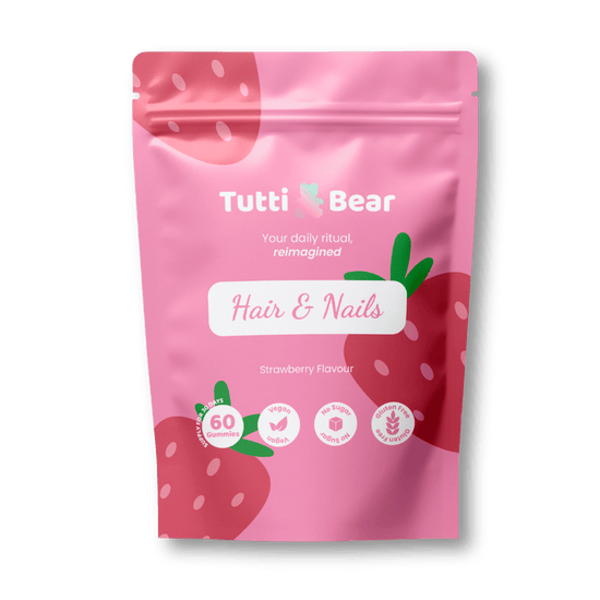 Gomas para o Cabelo e Unhas Tutti Bear 