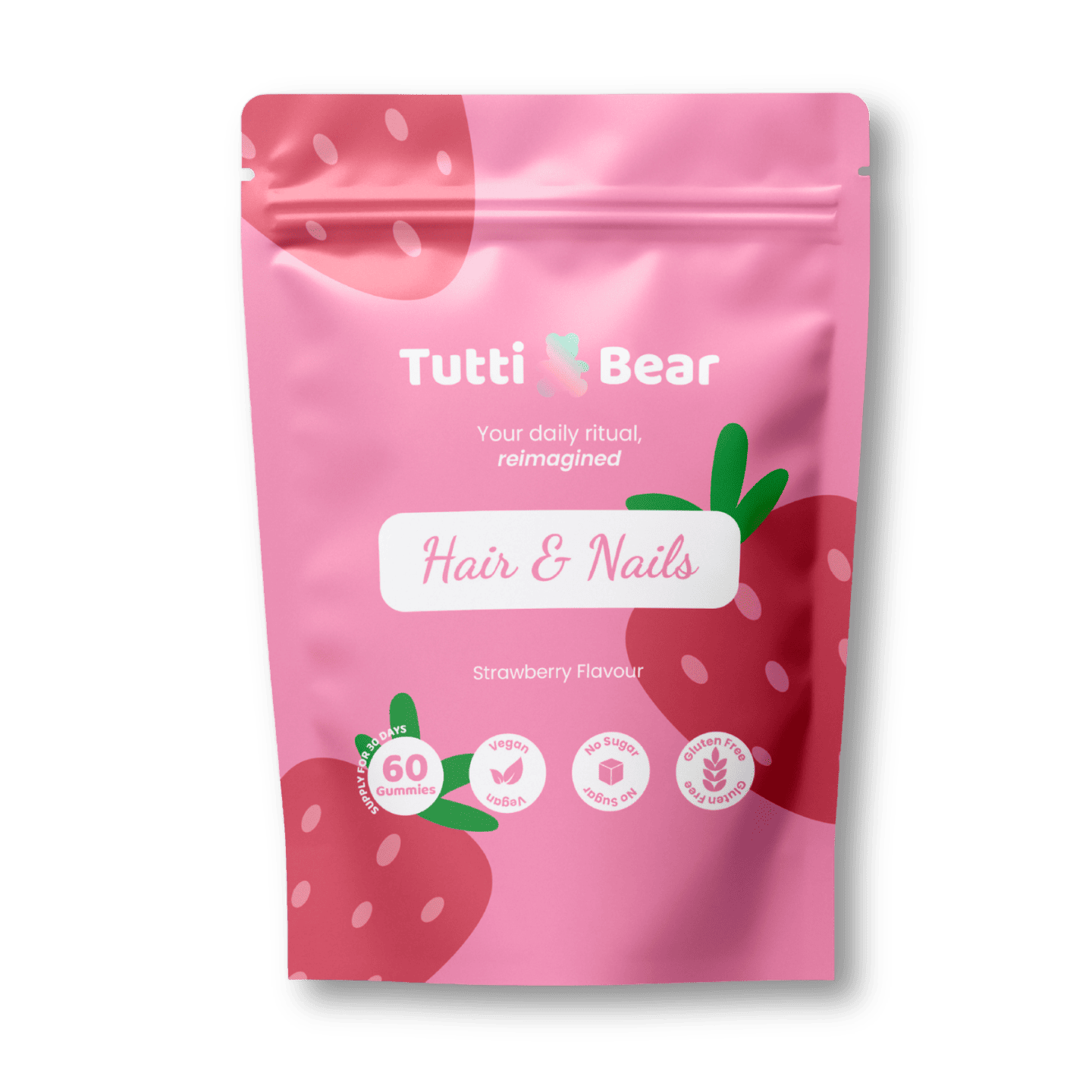 Gomas para o Cabelo e Unhas Tutti Bear 