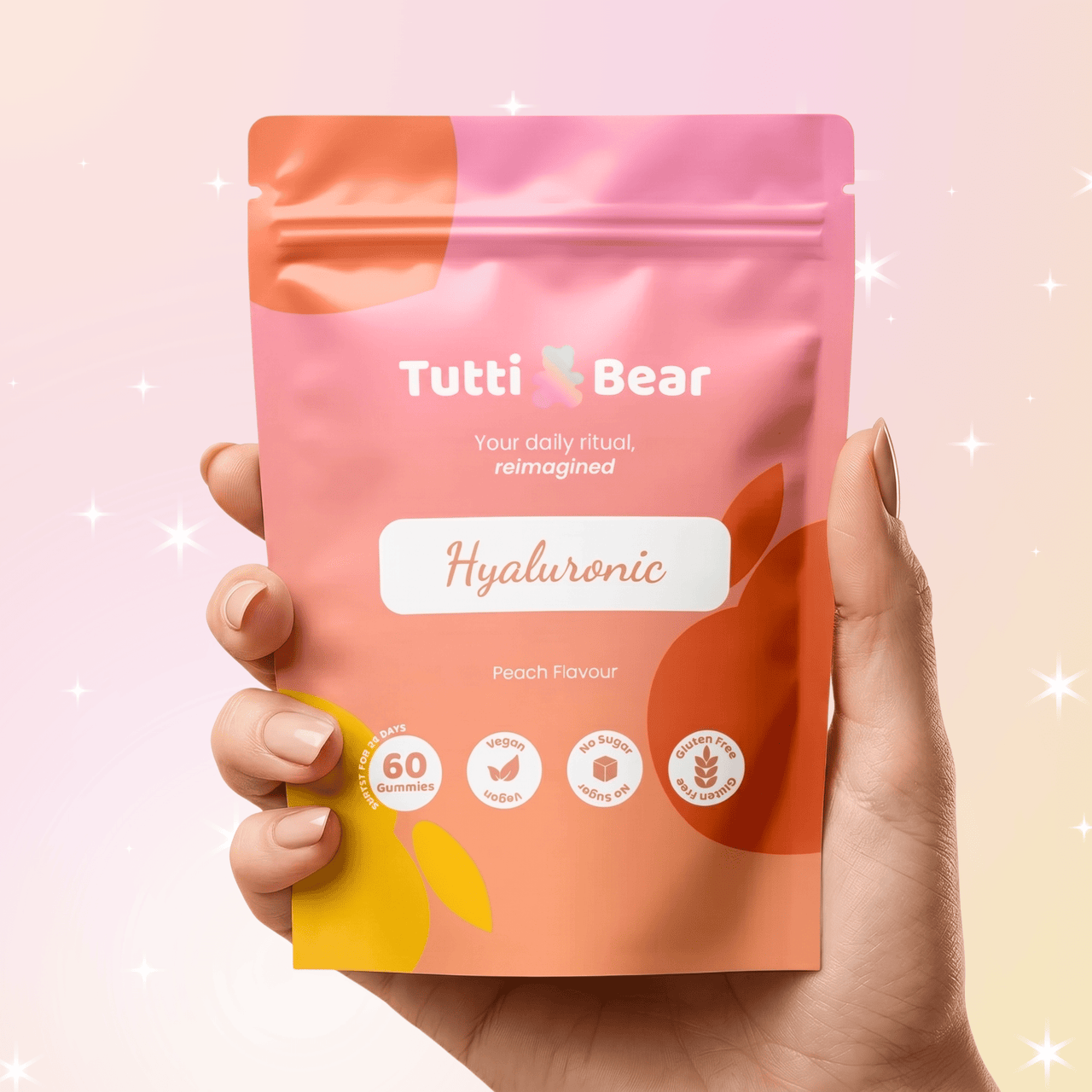 Gomas de Ácido Hialurónico Tutti Bear Pele