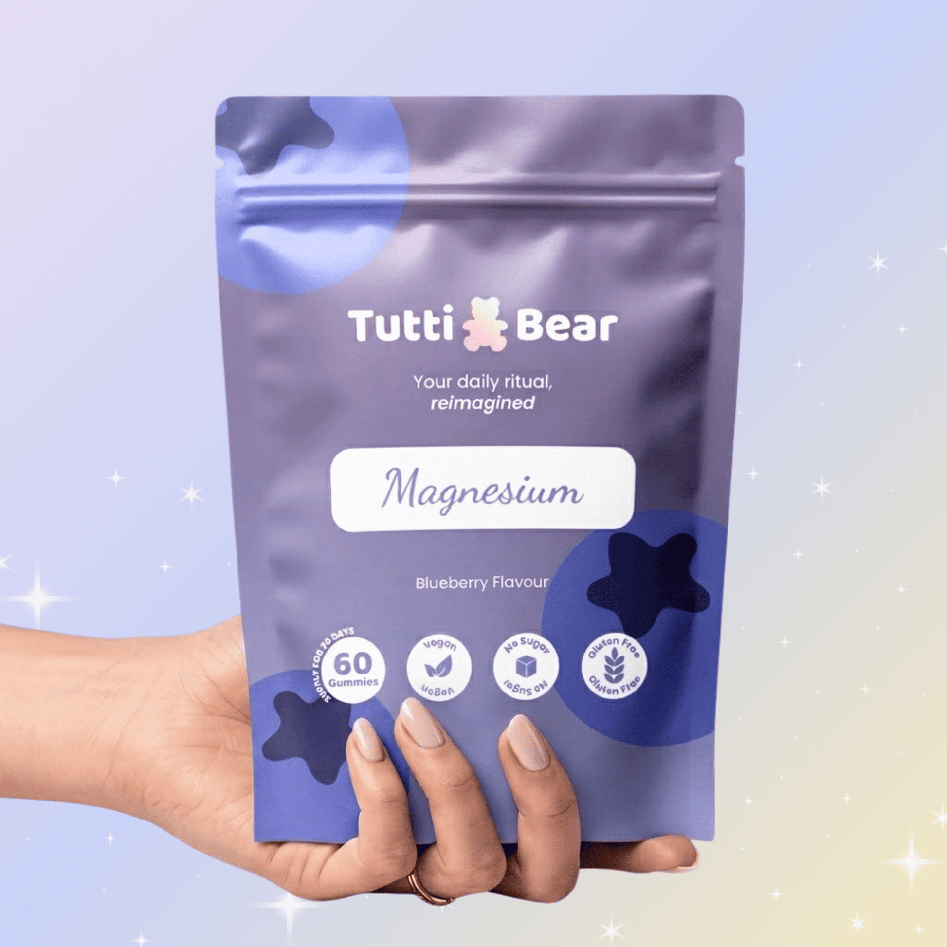 Gomas de Magnésio Tutti Bear Citrato
