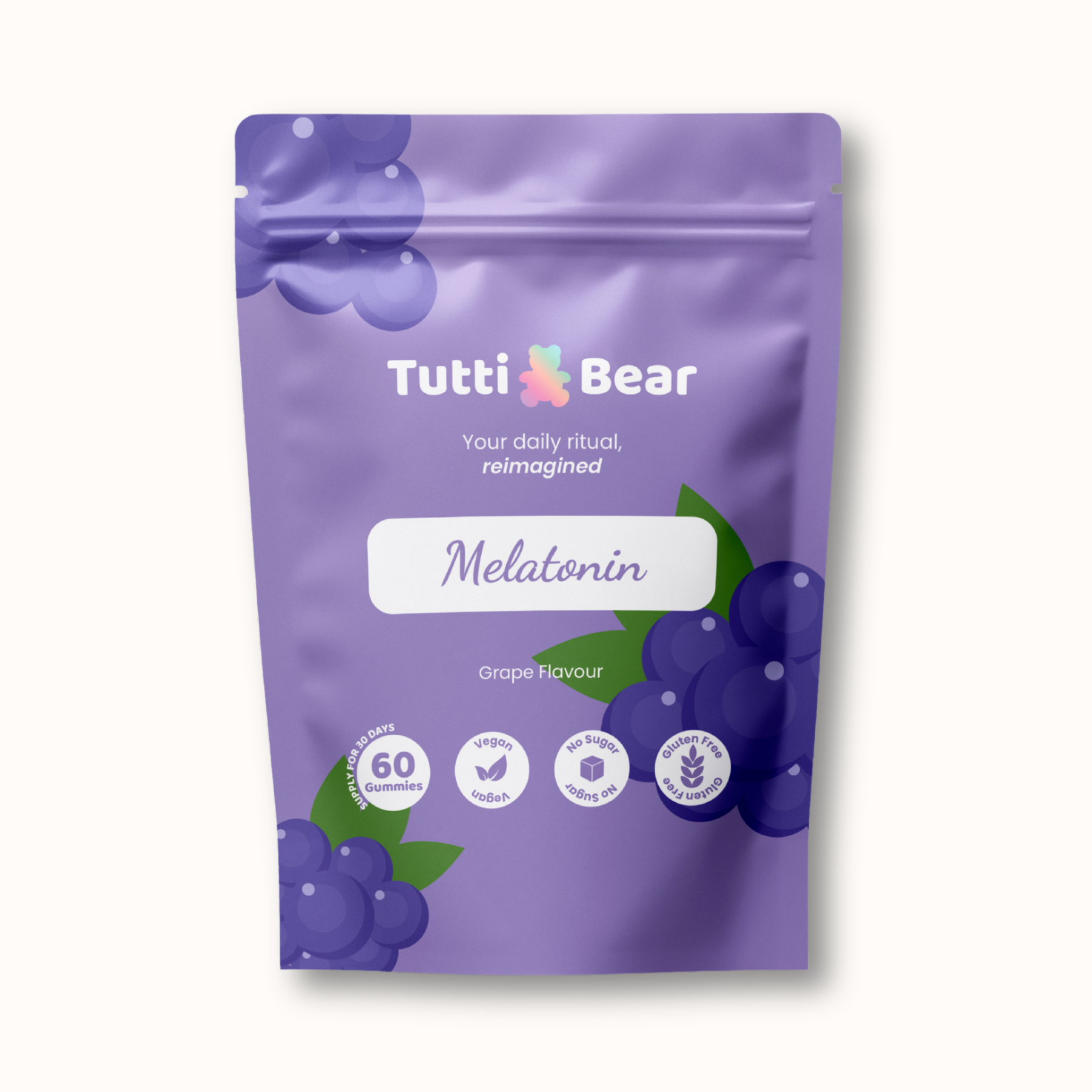 Gomas de Melatonina Tutti Bear Sono