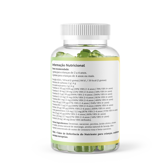 Gomas Multivitamínicas para Crianças Tutti Bear
