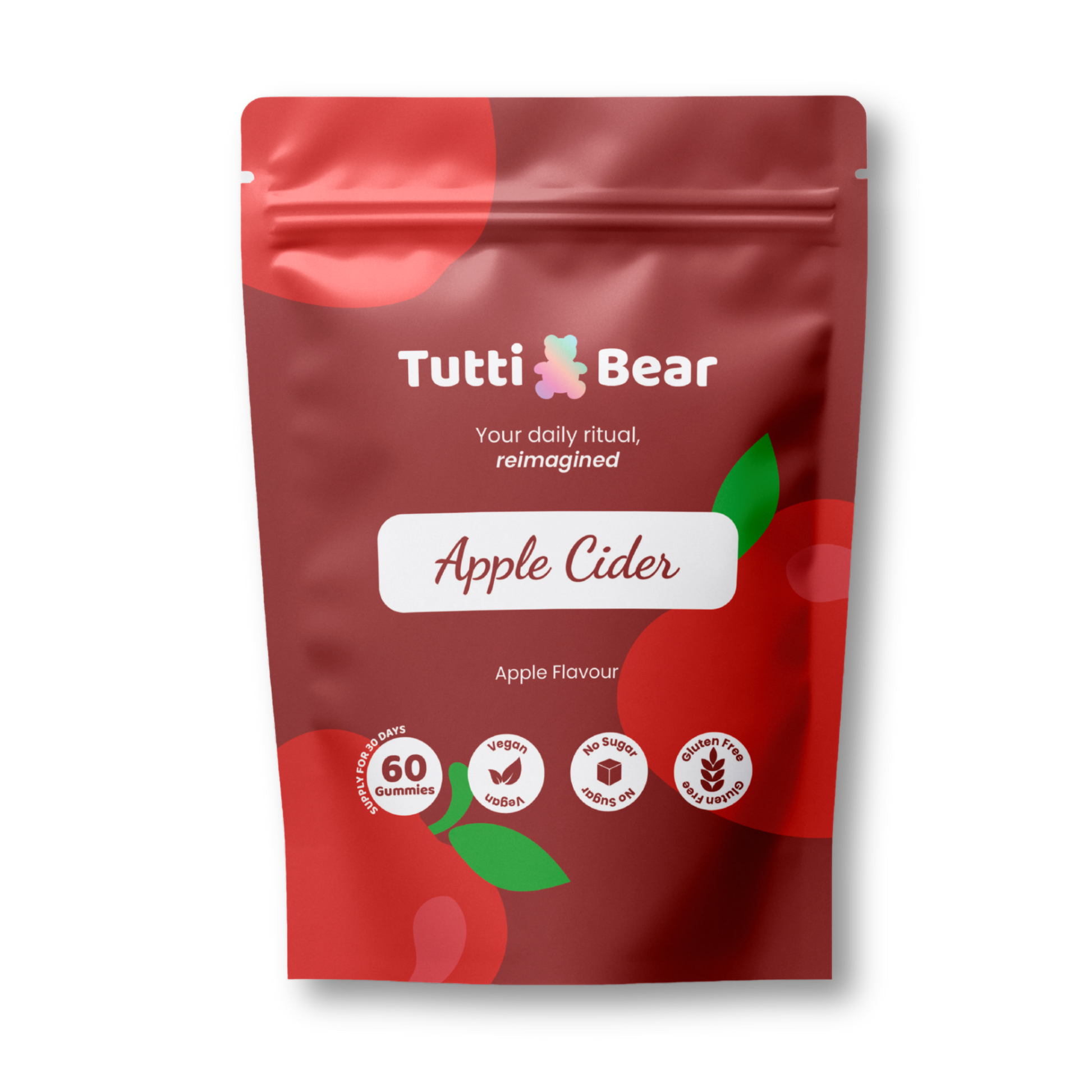 Gomas Vinagre de Sidra de Maçã Tutti Bear