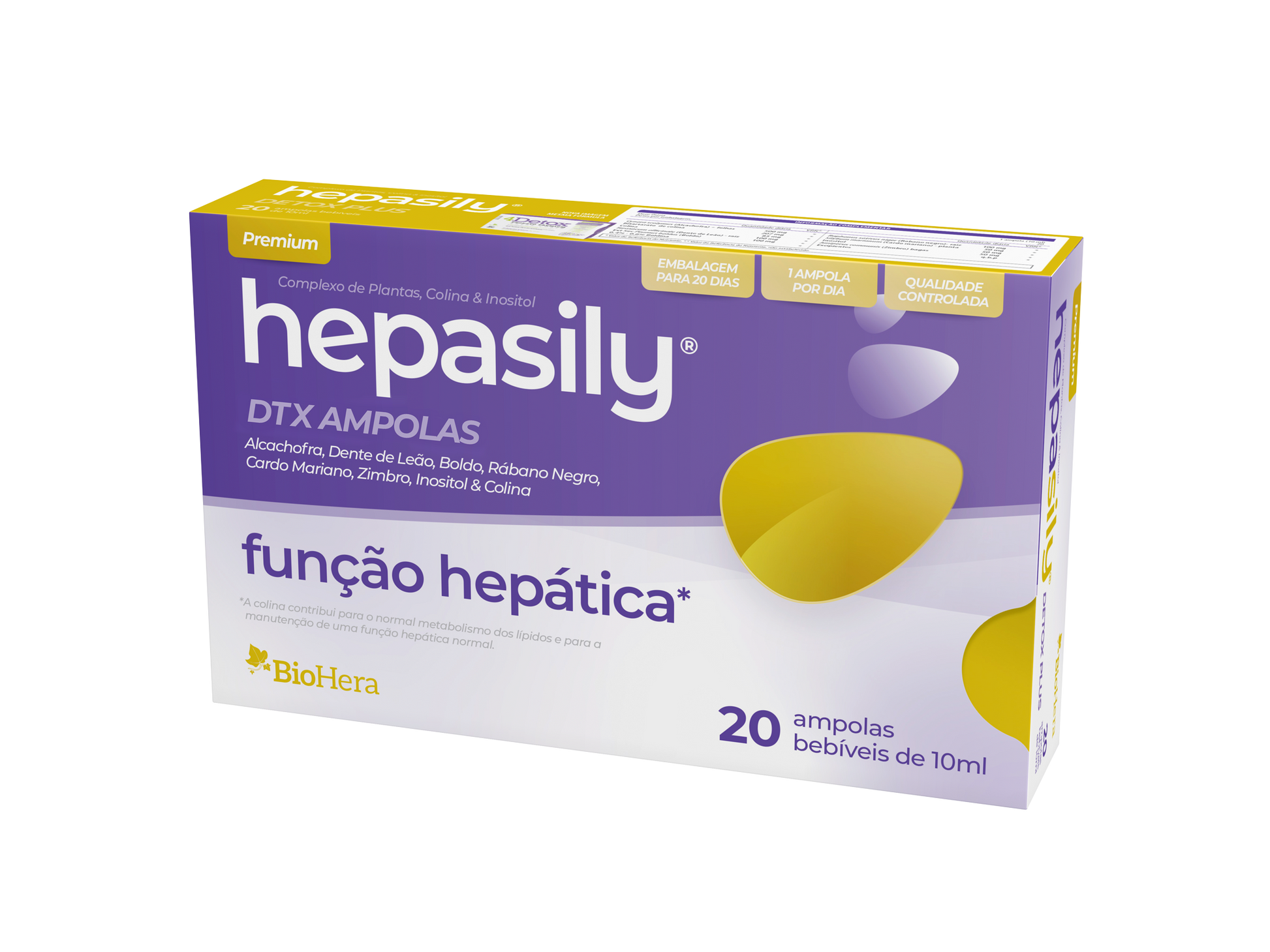 Hepasily DTX Ampolas