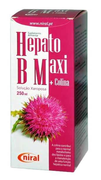 Hepato-B Maxi + Colina Suplemento para Metabolismo Hepático