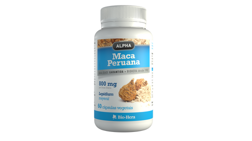 Maca Peruana 60 Cápsulas Alpha BioHera