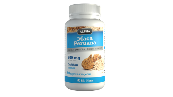 Maca Peruana 60 Cápsulas Alpha BioHera