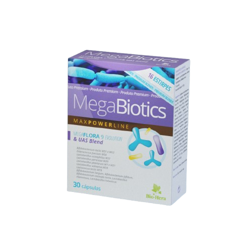 BioHera MegaBiotics 30 Cápsulas Probiótico