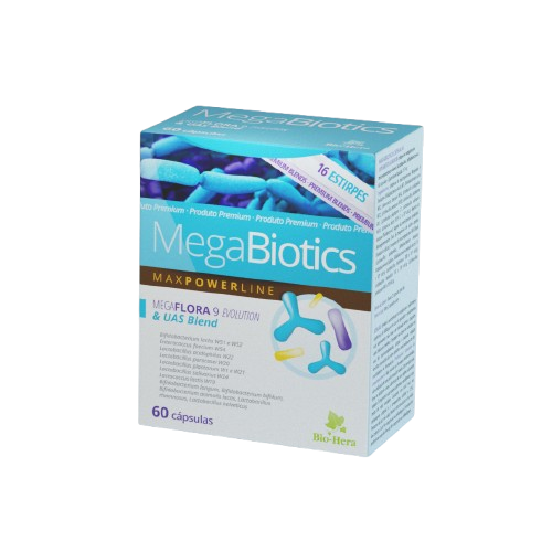 BioHera MegaBiotics 60 Cápsulas Probiótico Intestinal