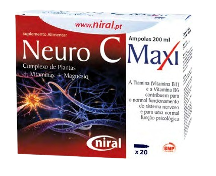 Neuro-C Maxi - Bem-Estar Mental e Energia Natural