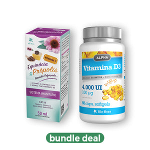 Pack Imunidade Defesa para Apoiar o Sistema Imunitário