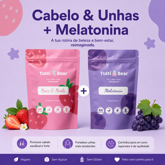Pack Sono e Beleza Natural Tutti Bear