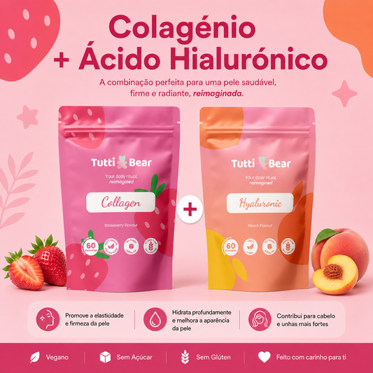 Pack Colagénio e Ácido Hialurónico