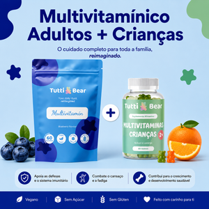 Pack Multivitamínico Família Completo
