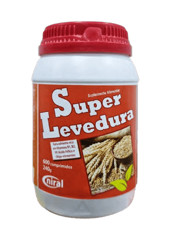 Super Levedura de Cerveja Niral | Vit. B para Cabelo, Pele e Mucosas