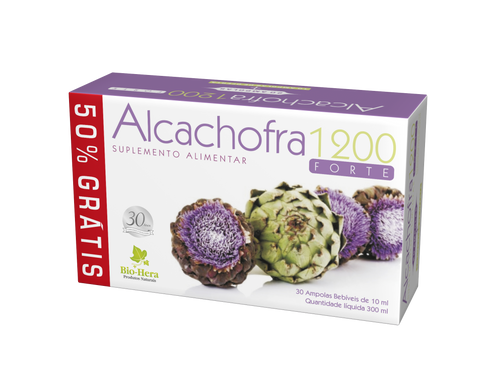 Alcachofra 1200 Forte 30 Ampolas BioHera
