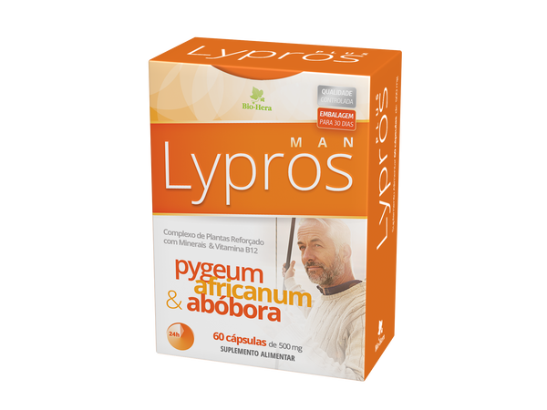 Lypros Man com Nutrientes para Metabolismo Normal