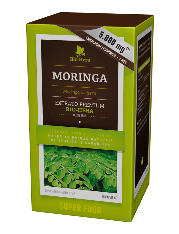 Moringa 5000mg 30 Capsulas Suplemento Natural
