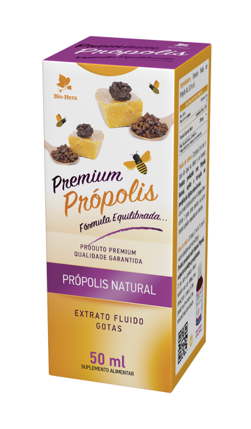 Premium Própolis Gotas 50ml Natural